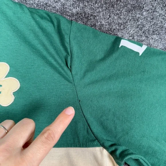 Chicago White Sox Polo Rugby Shirt Men's XL Green St Patrick's Day Miller Lite - Picture 10 of 11